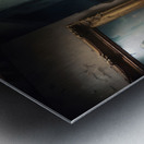 Bone-chilling Zombie By ISHISH Metal print