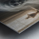 A Spine Chilling Day In Bed By ISHISH Metal print