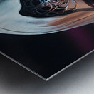 A Beautiful  Titanium Ghost Nymph By ISHISH Metal print