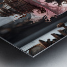 A luxurious Steampunk Teacup Tempest By ISHISH Metal print