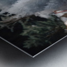 Magical Ice  City By ISHISH Metal print