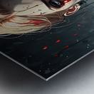 Gothic Ghost By ISHISH Metal print