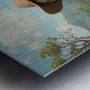 Traveler From an Antique Land By ISHISH Metal print