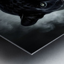 Mysterious Black Panther By ISHISH Metal print