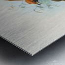 Xanthomelus aureus 1873 Metal print