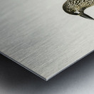 Spotted Nutcracker Nucifraga caryocatactes Metal print