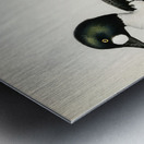 Lesser blak-backed gull Larus fuscus Metal print