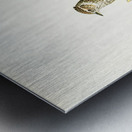 Woodlark Lullula arborea Metal print