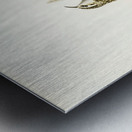 Eurasian treecreeper Certhia familiaris Metal print