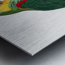 Turquoise-fronted parrot  Metal print