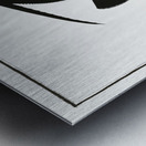 Variegated Angel-fish Chaetodon Paru Impression metal