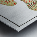 Dropped Perch Perca maculata Metal print