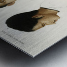 Human race Metal print