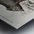 Pecari and Sus scropha Metal print