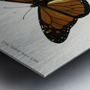 Amphisbaena fuliginosa spotted worm lizard Typhlops lumbricalis blind snakes Vropeltis Philippinus shield tail snakes Metal print