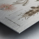 Different types of marine life Metal print