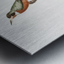 Yellow-billed jacamar Impression metal