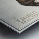 Cow in vintage style Metal print