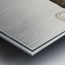 Dog in vintage style Metal print