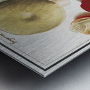 Mushrooms in vintage style Metal print