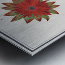 Anemone in vintage style Metal print