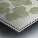 Hepatica in vintage style Metal print