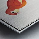 Houting in vintage style Metal print