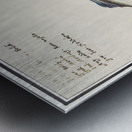 Cod in vintage style Metal print