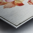 Tulip in vintage style Metal print