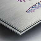 Hyacinth in vintage style Metal print