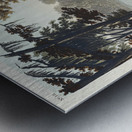 Yellow Shank Metal print