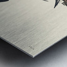 Hyperborean phalarope Impression metal