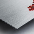 Winterberry Ilex verticillata 1920 Metal print