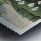 The Persian Cyclamen  Metal print