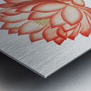 The Sacred Egyptian Bean Metal print