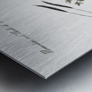 Manucodiata sive paradisaea Bird of Paradise Metal print