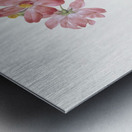 Blooming pink roses Metal print