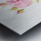 Pink Agatha rose Metal print