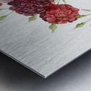 Ternaux rose in bloom Impression metal