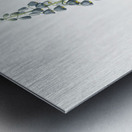 Persian lily illustration Metal print