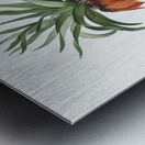 Fritillaries illustration  Metal print