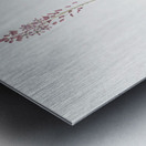 Scilla obtusifolia illustration  Metal print