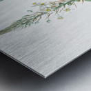 Pregnant onion illustration  Metal print