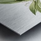 Lily of the valley illustration  Metal print