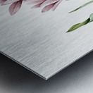 Autumn crocus illustration  Metal print