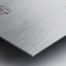 Nodding onion illustration  Metal print