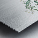 Starfruit illustration  Metal print