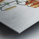 Tiger lily illustration  Metal print