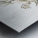 Aloe yucca illustration  Metal print