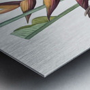 Brandlelie illustration  Metal print